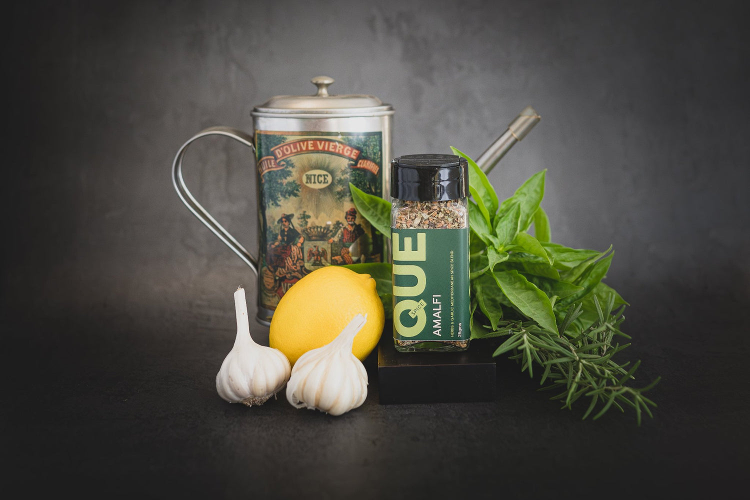 Amalfi Ingredients OilPot Basil